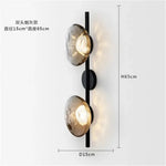 Applique Murale Led Ronde Exotique Élégante Circulaire B2 Chambre