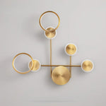 Applique Murale Luminaire Moderne Élégant Doré. Chambre