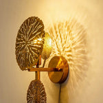 Applique Murale Luxe Lotus Design Élégant Chic. Chambre