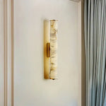 Applique Murale Marbre Sculpture Lumineuse Minimaliste. Chambre