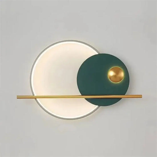 Applique Murale Minimaliste Design Scandinave Élégante. Chambre