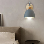 Applique Murale Moderne Bois Scandinave Épuré Design Chambre