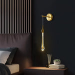 Applique Murale Moderne Design Élégant Doré. Chambre