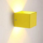 Applique Murale Moderne Design Élégant Lumineux. Jaune Chambre