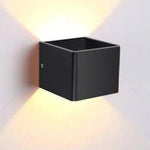 Applique Murale Moderne Design Élégant Lumineux. Noir Chambre