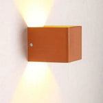 Applique Murale Moderne Design Élégant Lumineux. Rouge Chambre