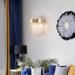 Applique Murale Moderne Design Élégant Verre Chambre