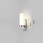 Applique Murale Moderne Design Élégant Verre. S - Argenté / Chaude Chambre