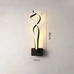 Applique Murale Moderne Design Épuré Led E1 / Lumière Chaude Chambre