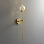 Applique Murale Moderne Élégante Design Lumière Cristalline. Chambre