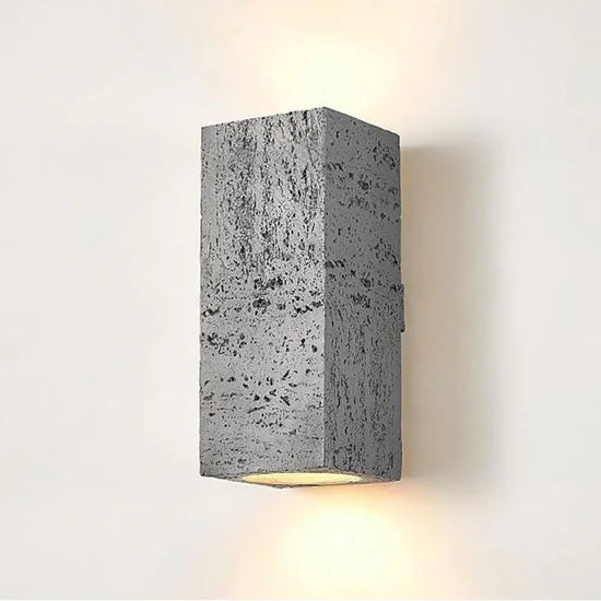 Applique Murale Nordique Design Épuré Minimaliste Élégant. Gris Chambre