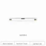 Applique Murale Nordique Élégante Luminaire Chic Design Or-60Cm / Blanc Chaud (3000K) Chambre
