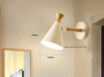 Applique Murale Nordique Lumineuse Et Élégante Blanc Chambre