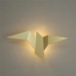 Applique murale oiseau origami