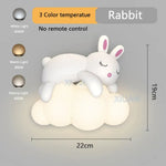 Applique Murale Ours Polaire Blanc Doux Design 3 Température De Couleur 1 Chambre