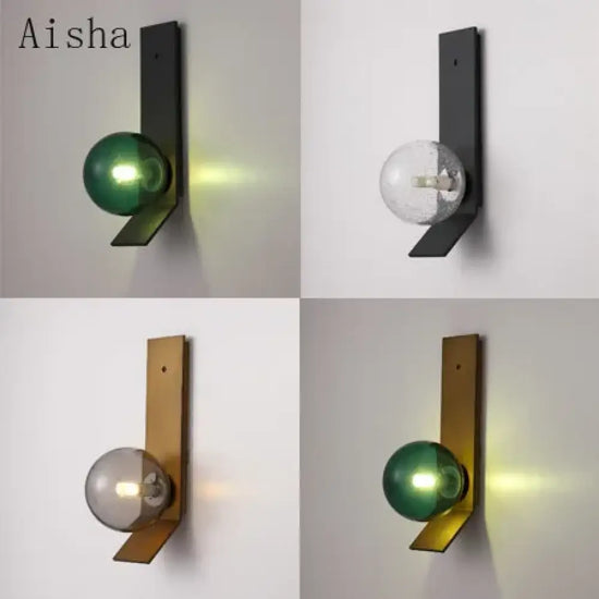 Applique Murale Postmoderne: Sculpture Lumineuse Minimaliste. Chambre