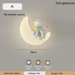 Applique Murale Protection Élégante Chambre Enfant Un / 3 Température De Couleur Pas