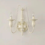 Applique Murale Rétro Élégante Luminaire Vintage Cristal. Chambre