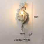 Applique Murale Rétro Industrielle Edison Vintage. Blanc Vintage Chambre
