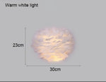 Applique Murale Romantique Lumineuse Déco Charme Blanc Chaud / 5W Chambre