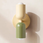 Applique Murale Scandinave | Led Salon Minimaliste Vert Beige Applique