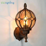 Applique Rustique En Cage Ancienne Luminaire Doré