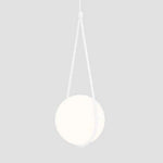 Boule Suspendue Design Luminaire Blanc Chambre