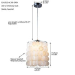 Design En Suspension Led Verre Loft B / Blanc Luminaire Chambre