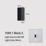 Joollysun Led Outdoor Wall Light Waterproof Lamp Noir-S Applique Murale Chambre