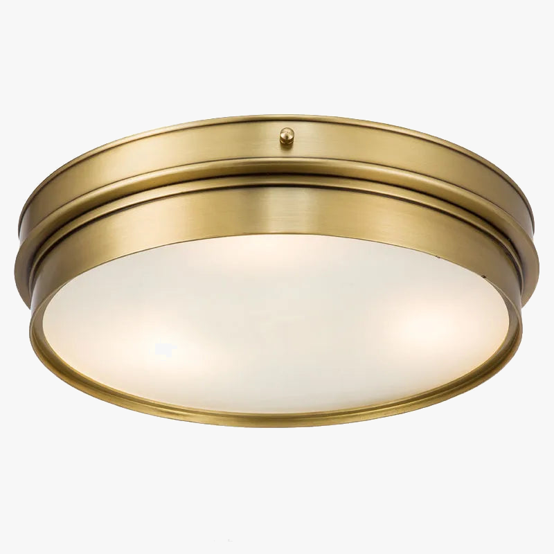 Vintage Brass Luminous Modern Design