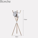Lampadaire Tripode Led Scandinave - Blanc Luminaire Chambre