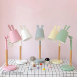 Lampe À Oreilles De Lapin Colorée Luminaire Chambre