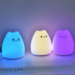 Lampe de chevet Chat Mignon Tactile pour Enfants