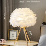 Lampe de chevet Plumes Douce