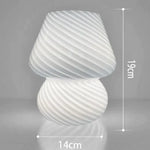 Lampe de chevet Vintage en Verre