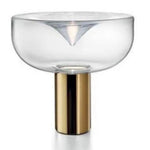 Lampe Design Dorée Avec Bulle De Verre Luminaire Chambre
