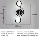 Lampe Led Élégante Design Minimaliste Scandinave Applique Murale Chambre