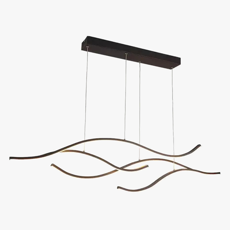 Sleek Minimalist LED Chandelier