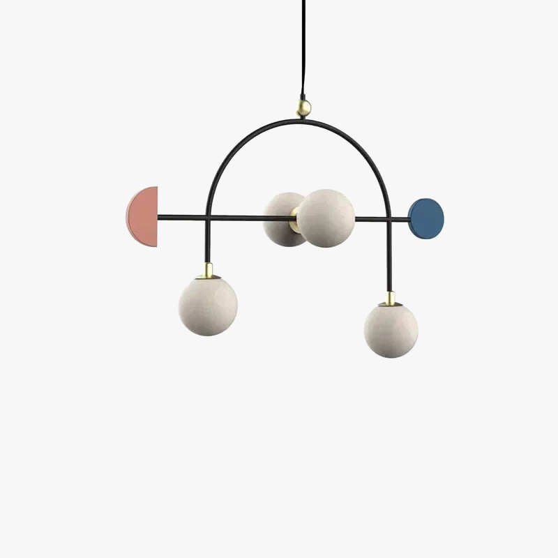 Designer glass chandelier for interior decoration