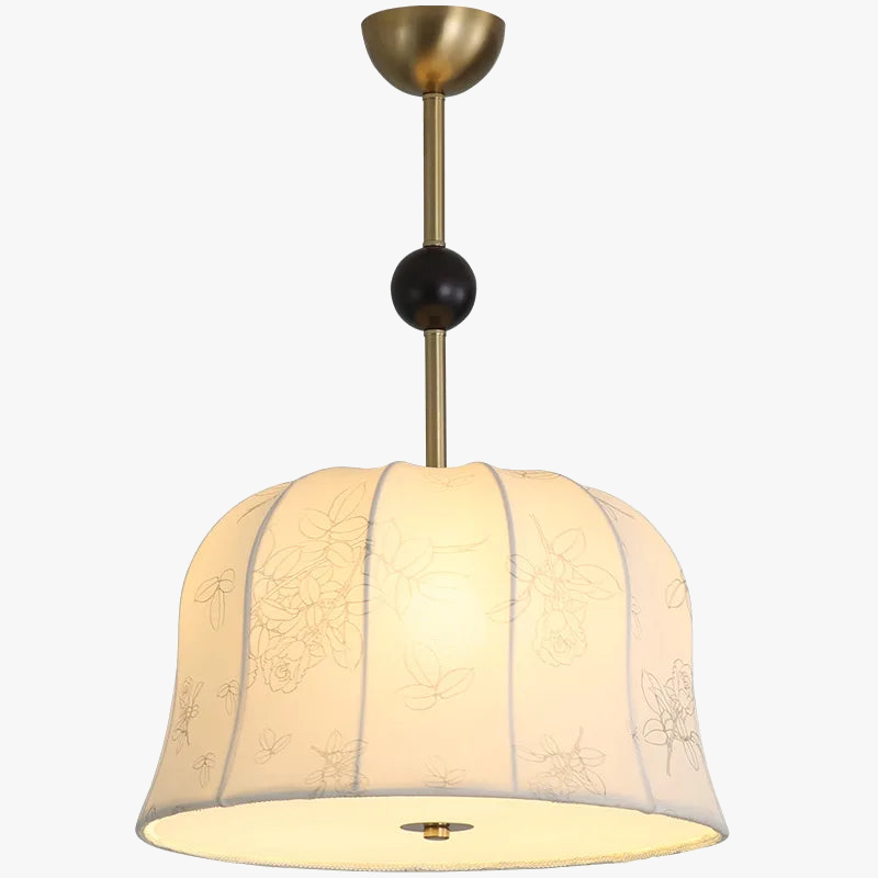 Nordic fabric chandelier for modern lighting
