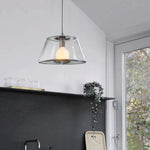 Lampe Triangle En Verre Led Luminaire Cuivre