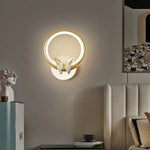 Le Voici: Applique Murale Led Papillon Cristaux Élégants Chambre
