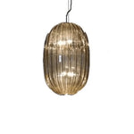 Led Suspension Verre Coloré Design Luminaire Chambre