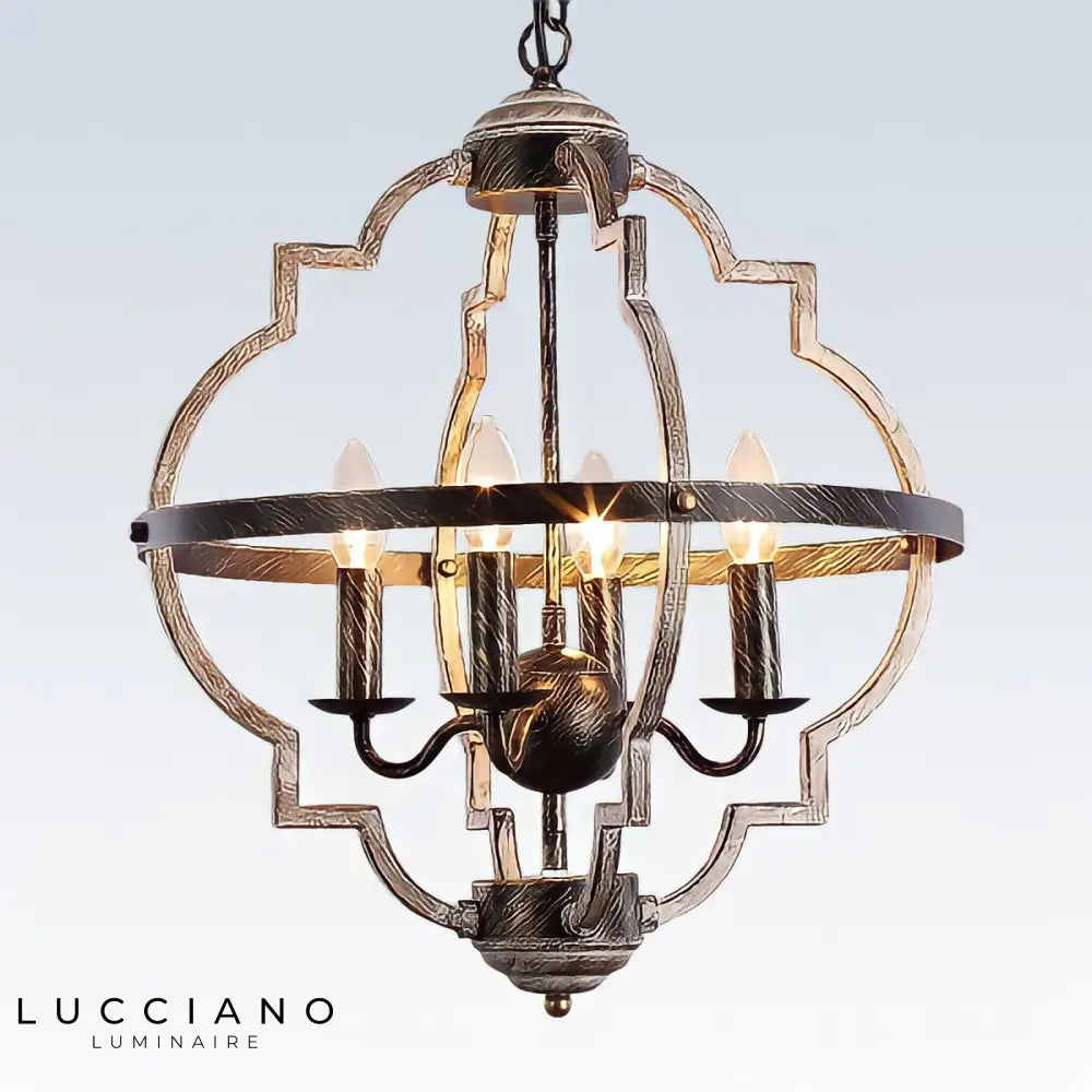 Lustre Bois Ancien