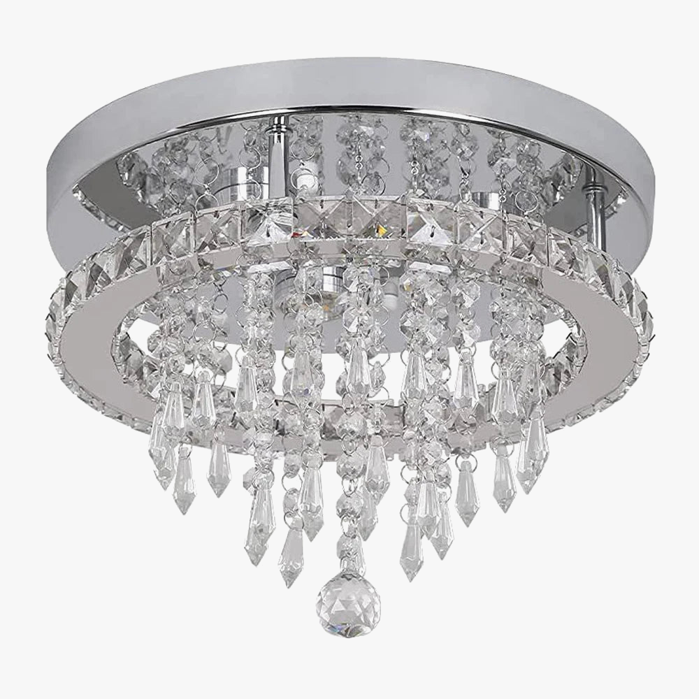 Modern Sparkling Crystal Chandelier