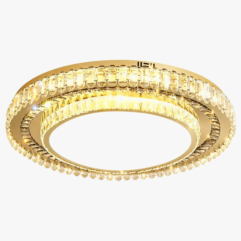 Modern LED Crystal Glass Round Luxury Chandelier