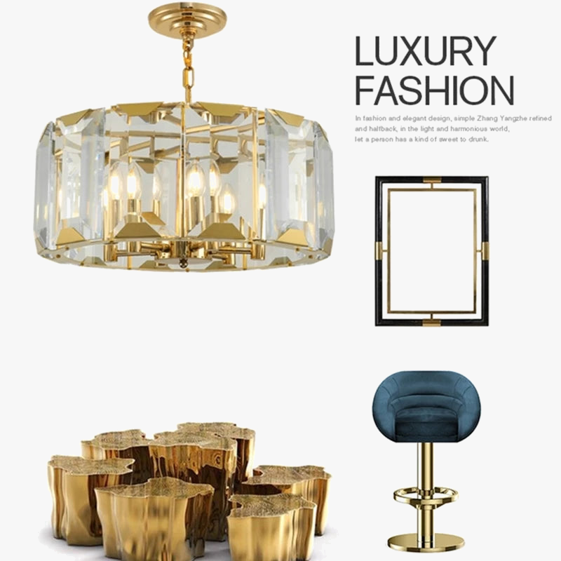 Crystalline Restaurant Chandelier