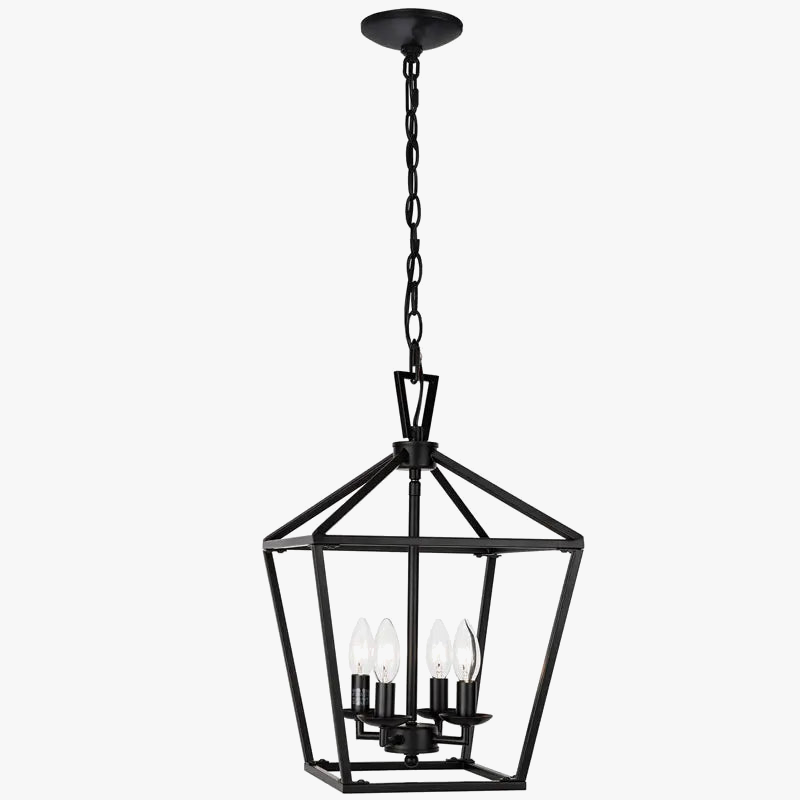Modern Luminous Industrial Chandelier