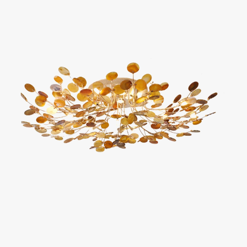 Modern colorful agate design chandelier for elegant interior
