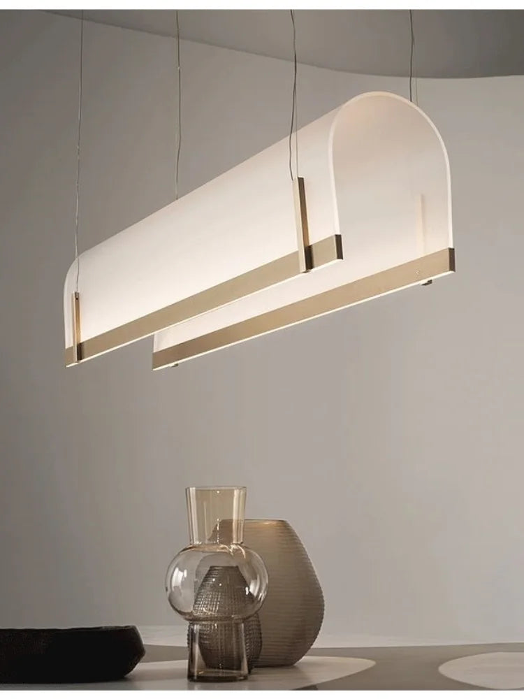 Acrylic chandelier for modern bar and restaurant